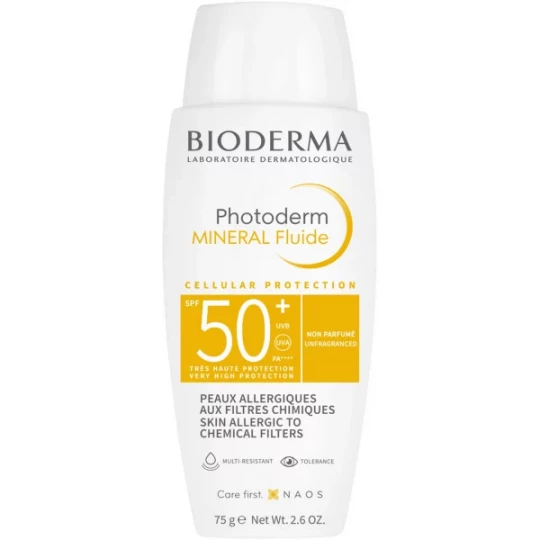 Bioderma Photoderm Mineral Fluide SPF50+ 75 g