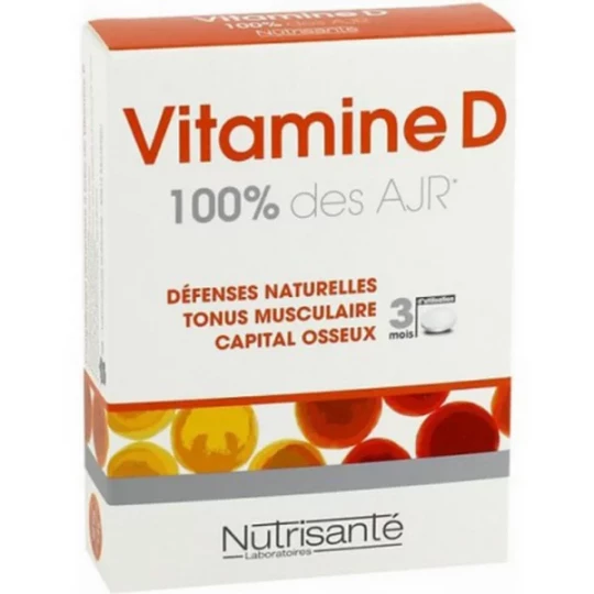 Nutrisanté Vitamine D 1000 UI Gummies x 30