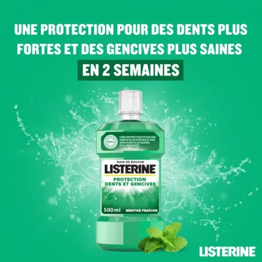Listerine Bain de Bouche Protection Dents et Gencives  - image 4