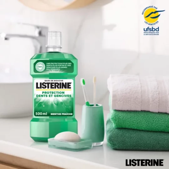 Listerine Bain de Bouche Protection Dents et Gencives  - image 5