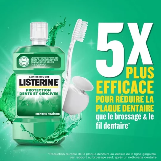 Listerine Bain de Bouche Protection Dents et Gencives  - image 7
