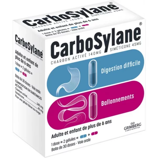 Carbosylane Gélules 2 x 30