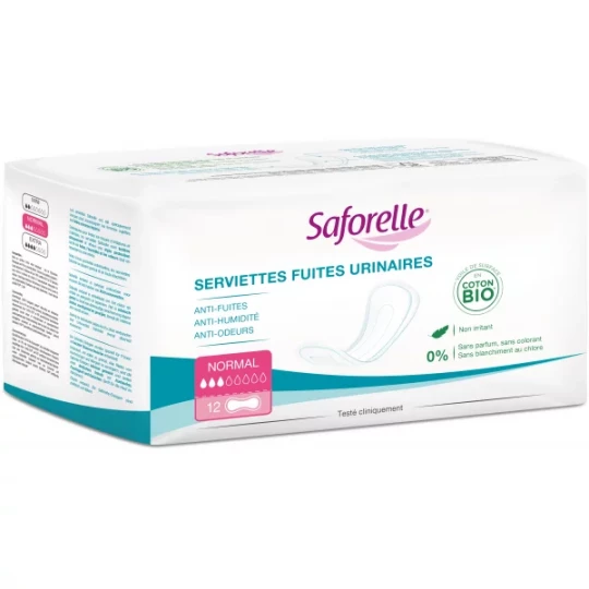 Saforelle Serviettes Fuites Urinaires x 10 - image 2