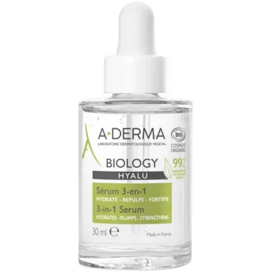 A-Derma Biology Hyalu Sérum 3 en 1 30 ml