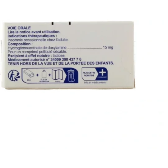 Doxylamine EG 15 mg x 10 - image 2