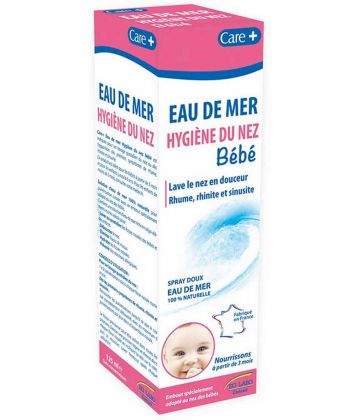 Care+ Spray Eau de Mer Bébé 125 ml