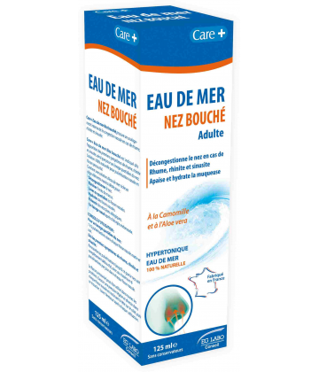 Care+ Spray Eau de Mer Hygiène Du Nez 125 ml