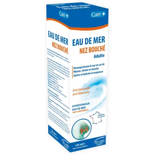 Care+ Spray Eau de Mer Hygiène Du Nez 125 ml