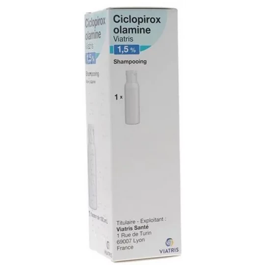 Ciclopirox Olamine Mylan Viatris 1,5% Shampooing 100 ml