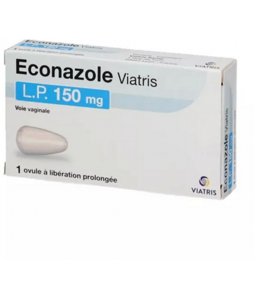 Econazole Mylan Viatris LP 150 mg Ovule