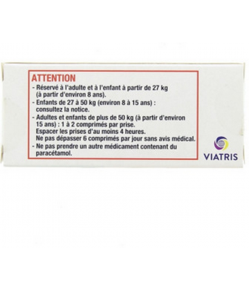 Paracétamol Mylan Viatris 500 mg Comprimés Effervescents x 16