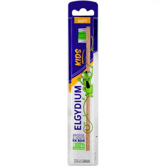 Elgydium Kids Brosse à Dents  Éco-Responsable Souple