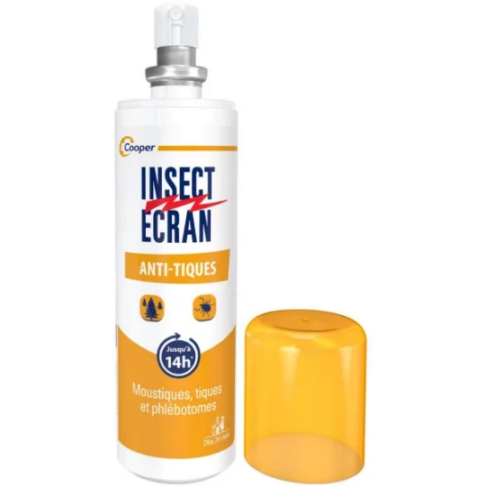 Insect Ecran Spray Répulsif Anti-Tiques Enfants et Adultes 100 ml - image 2