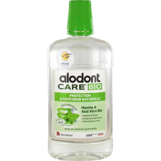 Alodont Care Bio Protection & Fraîcheur Naturelle Bain de Bouche 500 ml