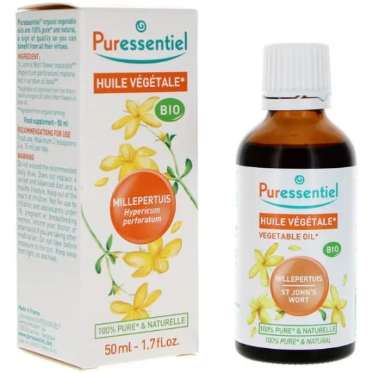 Puressentiel Huile Végétale Millepertuis Bio 50 ml