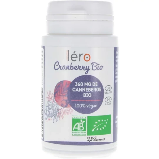 Léro Cranberry Bio Gélules x 30