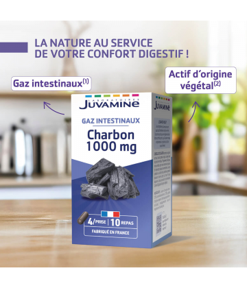 Juvamine Charbon 1000 mg x 40