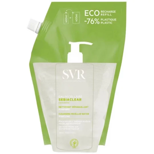 SVR Sebiaclear Eau Micellaire Recharge 400 ml