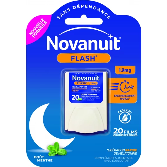 Novanuit Flash Film Orodispersible x 20