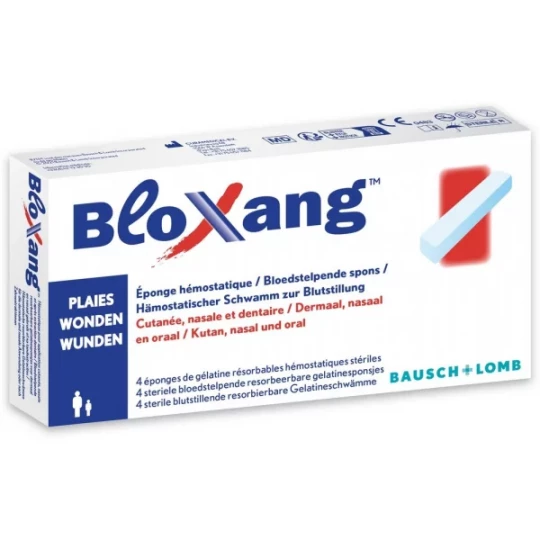 Bloxang Eponges Hémostatiques x 4