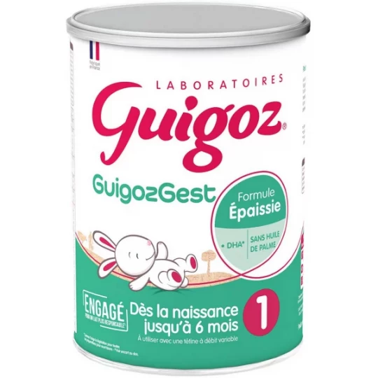 GuigozGest Formule Epaissie Lait 1er Âge 780 g
