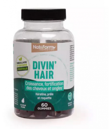 Nat&Form Divin'Hair Gummies x 60