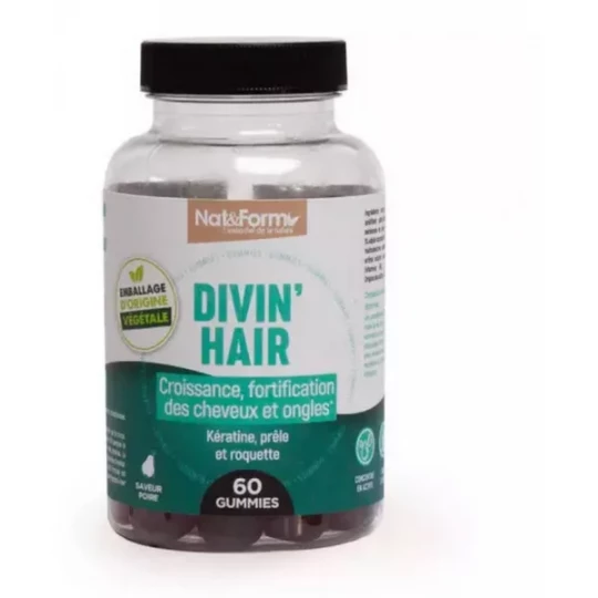 Nat&Form Divin'Hair Gummies x 60