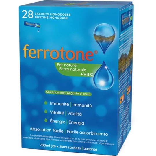Ferrotone Vitamine C Sachet Goût Pomme - image 4