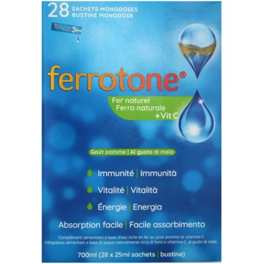 Ferrotone Vitamine C Sachet Goût Pomme - image 8
