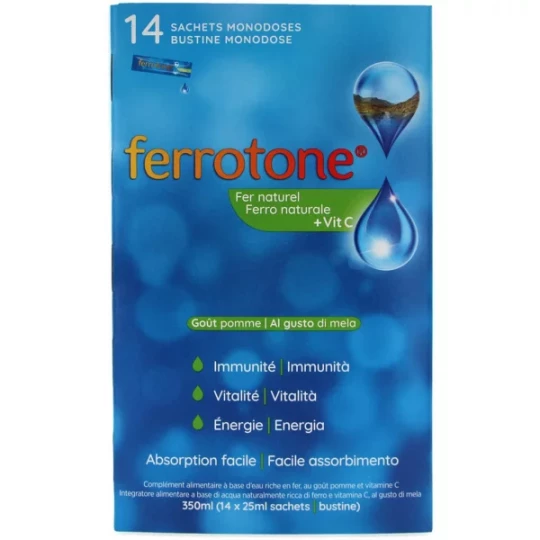 Ferrotone Vitamine C Sachet Goût Pomme - image 9