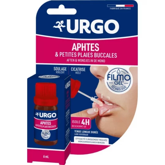 Urgo Filmogel Aphtes et Petites Plaies Buccales 6 ml
