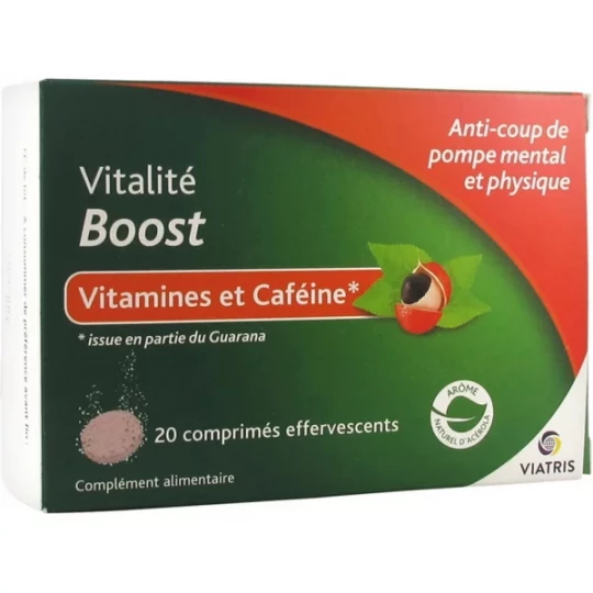 Vitalité Boost Viatris Comprimés Effervescents x 20