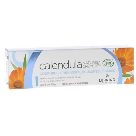 Lehning Crème au Calendula Naturel Bio 50 g