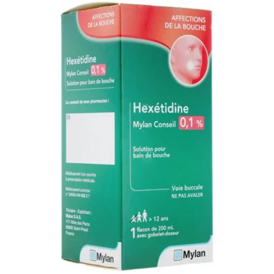 Hexétidine Mylan Viatris Conseil 0,1% - image 2