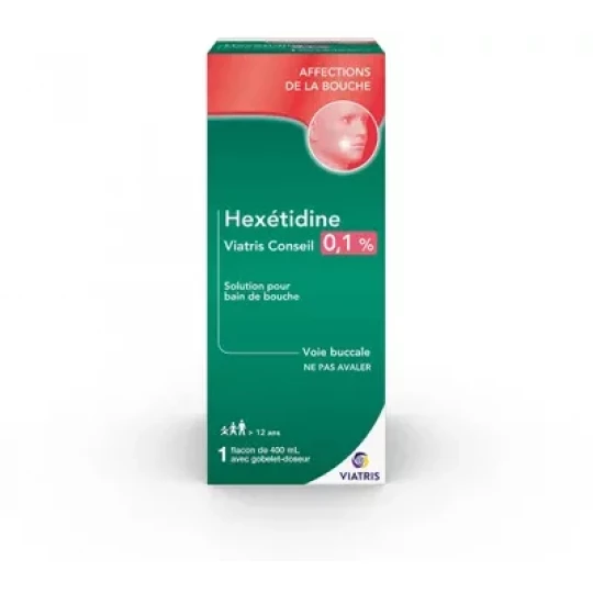 Hexétidine Viatris Conseil 0,1%