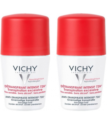 Vichy Déodorant Détranspirant Intensif 2 x 50 ml