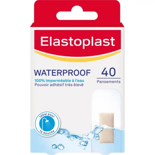 Elastoplast Pansements Waterpoof x 40