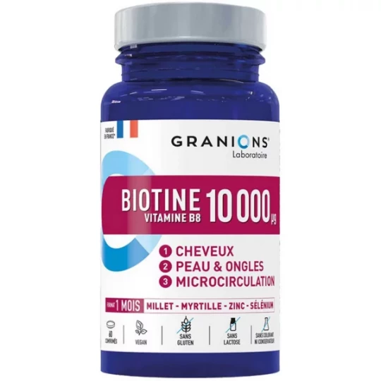 Granions Biotine 10 000 µg Comprimés x 60