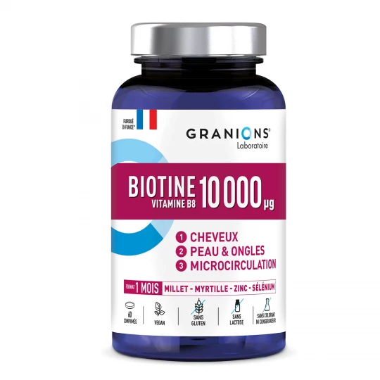Granions Biotine 10 000 µg Comprimés x 60