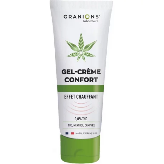 Granions Gel-crème Confort CBD Effet Chauffant 75 ml