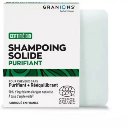 Granions Shampooing Solide Purifiant 80 g