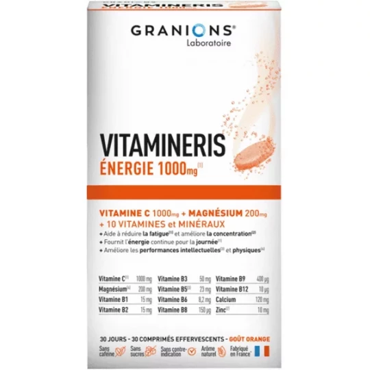 Granions 23 Vitamines Energie Vitalité Comprimés x 90