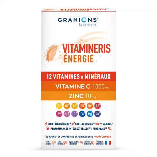 Granions 23 Vitamines Energie Vitalité Comprimés x 90