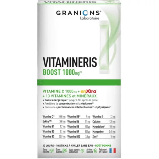 Granions Vitamineris Boost 1000 mg Sticks x 10