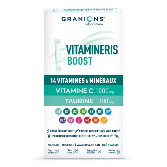 Granions Vitamineris Boost 1000 mg Sticks x 10