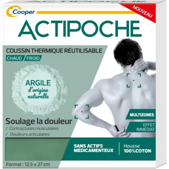 Actipoche Coussin Argile Multi Zones