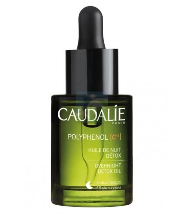 Caudalie Polyphenols Huile de Nuit Détox Anti-Rides C15 30 ml