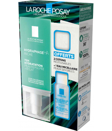 RP HYDRAPHASE HA RICHE + EAU 15ML + COTONS
