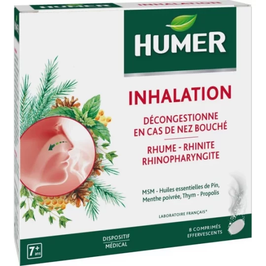 Humer Inhalation Comprimés Effervescents x 8
