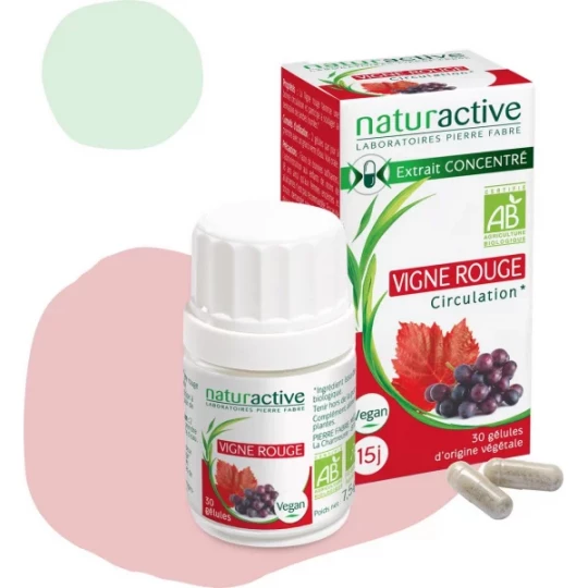 Naturactive Vigne Rouge Bio Gélules x 30 - image 2
